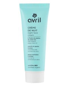 Crème de nuit peaux normales & mixtes BIO, 50&nbsp;ml